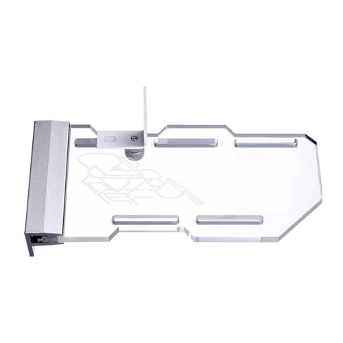 Höhenverstellbare Computerkomponenten-Halterung mit bruchfestem Acryl und Lichtsteuerung, Computergehäuse, ARGB-Halterung Höhenverstellbare Computerkomponenten-Halterung mit bruchfestem Acryl und Lichtsteuerung, Computergehäuse, ARGB-Halterung von Dasbsug