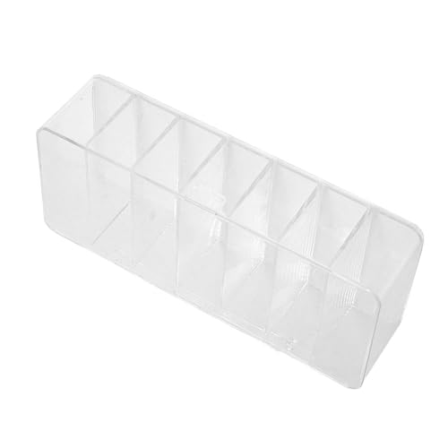 Kabel-Management-Box, transparenter Handy-Kabel-Organizer mit 8 Fächern, Elektronik-Zubehör, Schreibtisch, Kabelmanagement von Dasbsug