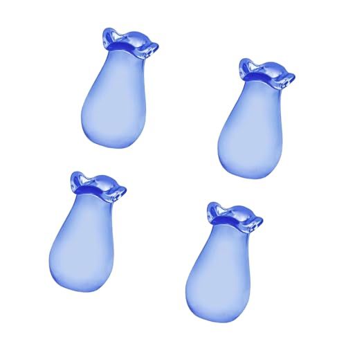 Katzen-Feeler, Glasbehälter, Miniatur-Pflanzengläser, Haustierfell-Organizer, dekoratives Wohnaccessoire, moderne Katzen-Ausstellungsvase, 4 Stück von Dasbsug