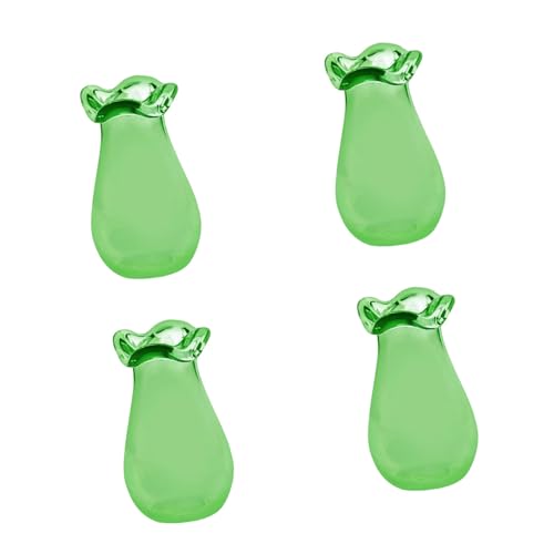 Katzen-Feeler, Glasbehälter, Miniatur-Pflanzengläser, Haustierfell-Organizer, dekoratives Wohnaccessoire, moderne Katzen-Ausstellungsvase, 4 Stück von Dasbsug