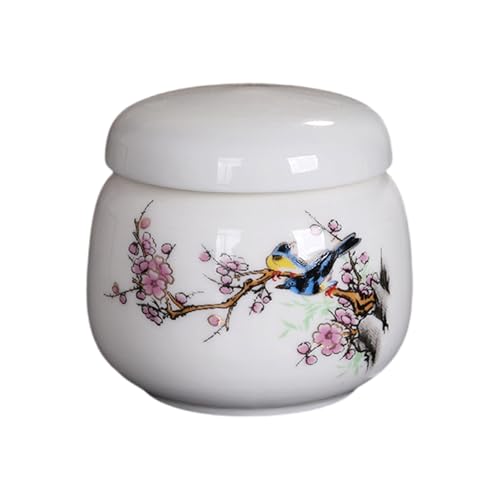 Keramik-Kaffeedose, auslaufsicher, kompaktes Design, für Reisen, Büro, Küche, Aufbewahrung, Haushalt, Keramik-Vorratstanks von Dasbsug