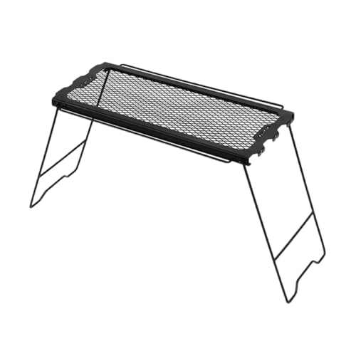 Klappbarer Campingtisch, Grillrost, Overfire Schreibtisch, tragbar, Picknicktische, Grilltisch für Outdoor, Rucksackreisen, Strand, tragbare Picknicktische für draußen, zusammenklappbar Klappbarer Campingtisch, Grillrost, Overfire Schreibtisch, tragbar, Picknicktische, Grilltisch für Outdoor, Rucksackreisen, Strand, tragbare Picknicktische für draußen, zusammenklappbar von Dasbsug
