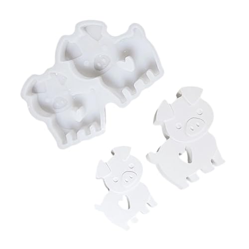 Kreative Silikonform in Schweinchenform für die Herstellung von Heimdekoration, Zement, Dekoration, Projekt von Dasbsug