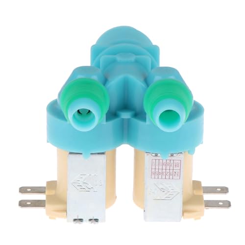 Leiser Betrieb Doppelkopf-Einlassventile für Wäschesysteme Einstellbare Durchflüsse Magnetspule Waschmaschine liefert Doppeleinlass von Dasbsug