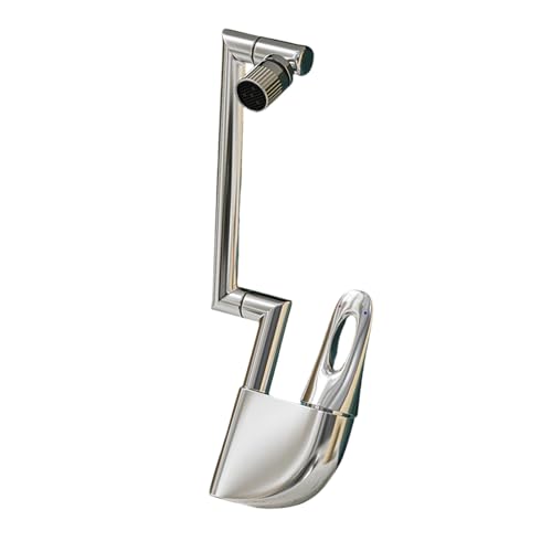 Luxuriöse Badezimmer-Waschbeckenarmatur mit einfacher Installation, moderner Wasserhahn, Warm- und Kaltwasserhahn mit drehbarem Arm, für Haus- und Hotelwaschtischarmatur von Dasbsug