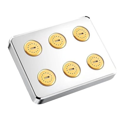 Moderner rechteckiger Duschkopf, erhöht den Wasserdruck, Badezimmer-Zubehör für Familie, Studium, Armaturen, Regenduschkopf Moderner rechteckiger Duschkopf, erhöht den Wasserdruck, Badezimmer-Zubehör für Familie, Studium, Armaturen, Regenduschkopf von Dasbsug