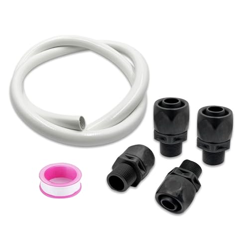 Poolpumpen-Schlauch-Kits, Ersatz für 353020 Poolreiniger mit 4 Schnellanschlussadaptern, Integrationsschlauchersatz von Dasbsug