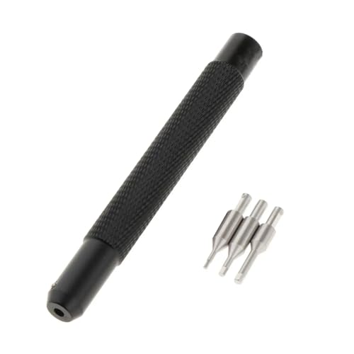 Professionelles Uhren-Set mit 4 austauschbaren Stiften für Kronenrohreinsatz, Entfernungszubehör, Werkzeug für Schmuckreparatur von Dasbsug