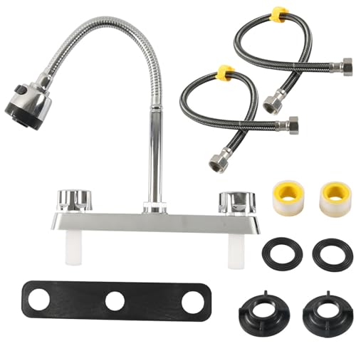 Reiseanhänger-Küchenarmatur mit flexiblem und doppeltem Funktionssprüher für Wohnmobile und Camping-Abenteuer, Doppelfunktionssprüher Reiseanhänger-Küchenarmatur mit flexiblem und doppeltem Funktionssprüher für Wohnmobile und Camping-Abenteuer, Doppelfunktionssprüher von Dasbsug