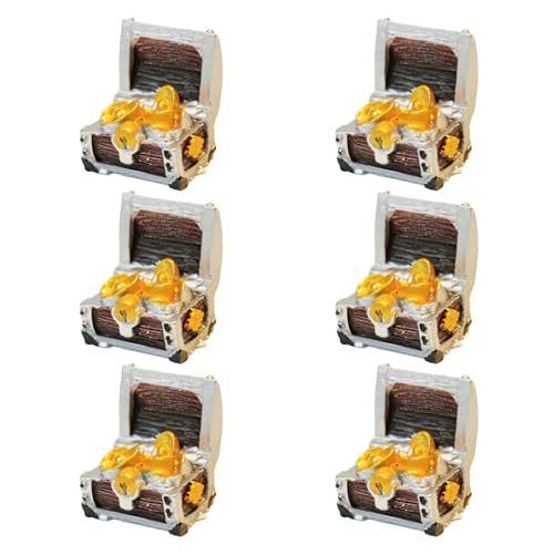 Schatztruhen mit Dschungel-Thema, Landschaftsdekoration für Aquarien, Modell-Schatztruhen, Miniaturfigur für Aquarien, Dekoration, Aquarien, Zubehör Schatztruhen mit Dschungel-Thema, Landschaftsdekoration für Aquarien, Modell-Schatztruhen, Miniaturfigur für Aquarien, Dekoration, Aquarien, Zubehör von Dasbsug