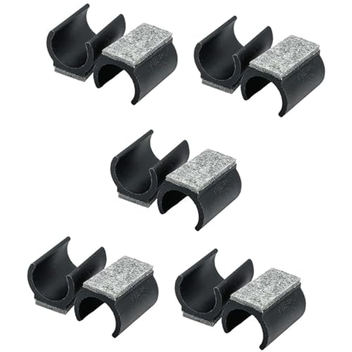 Set mit 10 stabilen Filzrücken, Stuhlgleiter, Zubehör für Freischwinger, um Boden- und geräuschgesteuerte Bodenschutzgleiter zu gewährleisten von Dasbsug