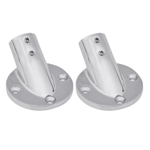 Set mit 2 praktischen, robusten Edelstahl-Rohrhalterungen, Zubehör für lange Nutzungsdauer, Widerstand, abgewinkelte Rohrverschraubung Set mit 2 praktischen, robusten Edelstahl-Rohrhalterungen, Zubehör für lange Nutzungsdauer, Widerstand, abgewinkelte Rohrverschraubung von Dasbsug