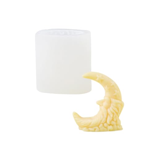 Silikonform für die Herstellung von Mond-Älteren, duftend, verbessert die Atmosphäre für Kuchen, Fondant, Dekorationen Silikonform für die Herstellung von Mond-Älteren, duftend, verbessert die Atmosphäre für Kuchen, Fondant, Dekorationen von Dasbsug