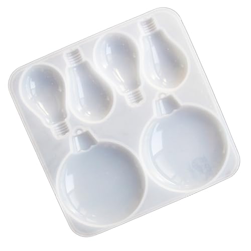 Silikonform für einzigartige Glühbirnenform, Weihnachtsschmuck, perfekt für handgefertigte Geschenke und Festival-Dekorationen, Weihnachtsdekoration von Dasbsug