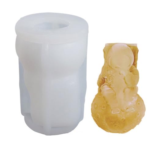 Silikonform in Astronautenform, Lebensmittelqualität, für Getränkedekoration, Haushalt, Eis am Stiel, Küche, Silikonformen von Dasbsug