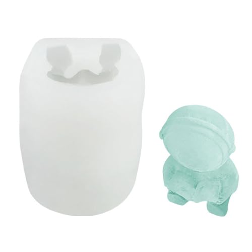 Silikonform in Astronautenform, Lebensmittelqualität, für Getränkedekoration, Haushalt, Eis am Stiel, Küche, Silikonformen von Dasbsug