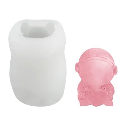 Silikonform in Astronautenform, Lebensmittelqualität, für Getränkedekoration, Haushalt, Eis am Stiel, Küche, Silikonformen von Dasbsug