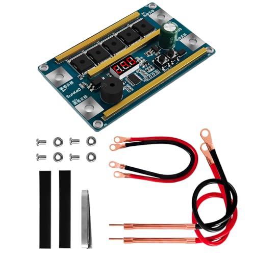 Spots Schweißgerät Steuerplatine Schweißer Set für Blatt 18650 Lithiumbatterien Schweißen Elektronische Reparatur Schweißer von Dasbsug