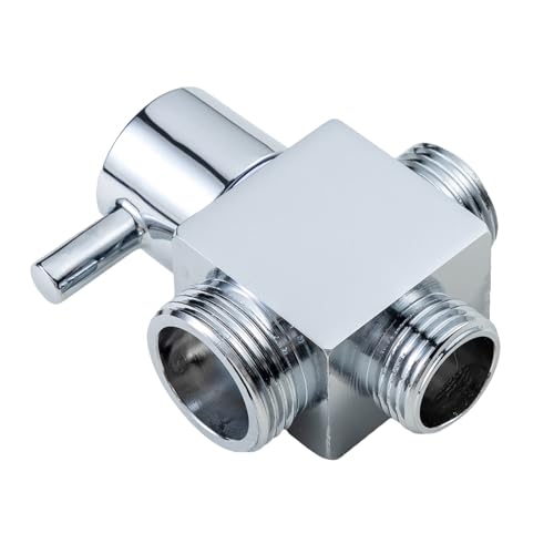 Starker Duschadapter aus Messing, Doppelanschluss, schnelles Umschalten, erosionsbeständig, Adapter für Duschkopfsysteme, starker Messingduschumsteller Starker Duschadapter aus Messing, Doppelanschluss, schnelles Umschalten, erosionsbeständig, Adapter für Duschkopfsysteme, starker Messingduschumsteller von Dasbsug