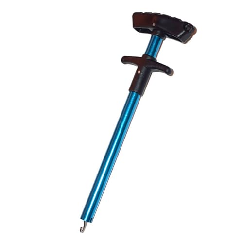 T-Griff Fischhaken-Entferner, Werkzeug, Aluminiumrohr-Entferner, für mühelose Köderextraktion, Rostschutz, Fischhaken-Extraktoren von Dasbsug