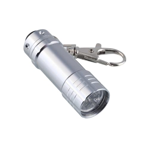 Tragbare Taschengröße Aluminiumlegierung Taschenlampe 3 Helle LEDs Wasserdichtes Design Perfekt Für Nachtwanderungen Und Stromausfälle Taschenlampe von Dasbsug