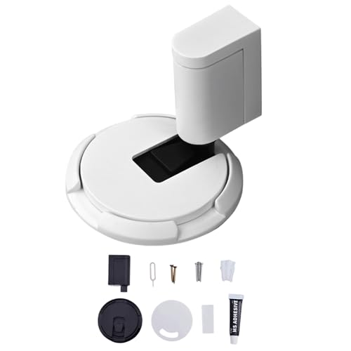 Türstopper aus robuster Zinklegierung, ohne Bohren, mit verstellbaren Designs für Windfestigkeit und Sicherheit, für den täglichen Gebrauch, einfache Installation Türstopper aus robuster Zinklegierung, ohne Bohren, mit verstellbaren Designs für Windfestigkeit und Sicherheit, für den täglichen Gebrauch, einfache Installation von Dasbsug