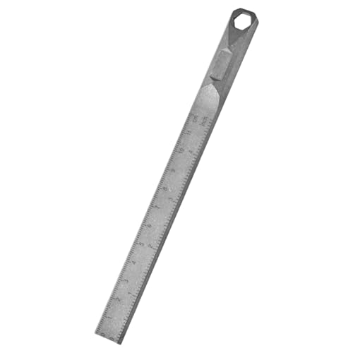 Unverzichtbares gerades Lineal, Werkzeug für Handwerker, Hobbyisten, Heimwerker, genaue Messung, Handwerk, professionelles Messwerkzeug von Dasbsug