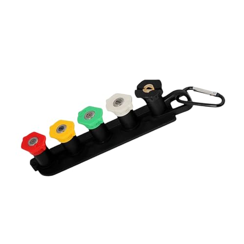 Upgrades Hochdruckreiniger Sprays Spitzen Set mit Schnellanschluss & Gummihalter Vielseitiges Waschdüsen-Set für Häuser Hohe Reinigung Upgrades Hochdruckreiniger Sprays Spitzen Set mit Schnellanschluss & Gummihalter Vielseitiges Waschdüsen-Set für Häuser Hohe Reinigung von Dasbsug