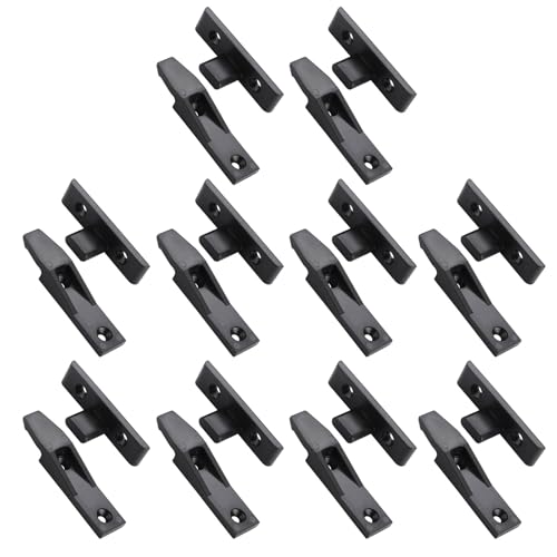 Verbindungselemente für Küchenschränke, Möbelbretter, Verbindungsstück, Haken auf Sockeln, einfach zu bedienen, 10 Stück Verbindungselemente für Küchenschränke, Möbelbretter, Verbindungsstück, Haken auf Sockeln, einfach zu bedienen, 10 Stück von Dasbsug