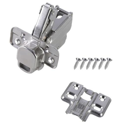 Verstellbare, sanft schließende Scharniere, tragbar für Kleiderschränke und Schränke, 165-Grad-Öffnung, stabile Edelstahl-Materialien, Schranktürscharniere von Dasbsug