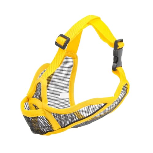 Verstellbarer Netz-Maulkorb für Fresskontrolle, ermöglicht Trinken, Hecheln, einfach zu verstellender Gurt, bequemer Hund, verstellbarer Hund Verstellbarer Netz-Maulkorb für Fresskontrolle, ermöglicht Trinken, Hecheln, einfach zu verstellender Gurt, bequemer Hund, verstellbarer Hund von Dasbsug
