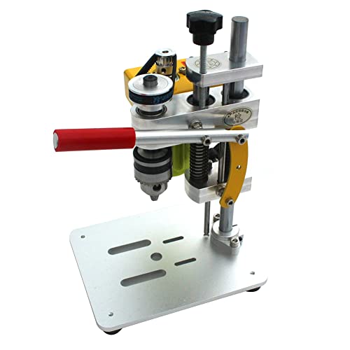 Dasertoe Mini-Bohrmaschine, Präzisions-Tischbohrmaschine, tragbar, Tischbohrmaschine, CNC-795-Motor, B10-Bohrfutter-Werkzeug von Dasertoe