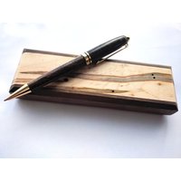 Neu Ambrosia Ahorn Stiftebox, Custom Pen Box, Set, Handmade Box von DashWoodsDesigns