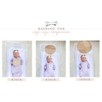 Elefant Baby Mädchen Runde Holz Name Zeichen Aus Personalisierte Neugeborene Ankündigung Benutzerdefinierte Kinderzimmer Dekor von DashingFoxCo