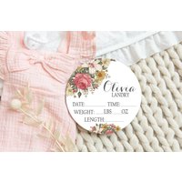 Geburts-statistiken Rundes Holz-Baby-Namensschild Aus Holz, Personalisierte Babyname, Neugeborenenmitteilung, Benutzerdefinierte Kinderzimmer-Schild Geburts-statistiken Rundes Holz-Baby-Namensschild Aus Holz, Personalisierte Babyname, Neugeborenenmitteilung, Benutzerdefinierte Kinderzimmer-Schild von DashingFoxCo