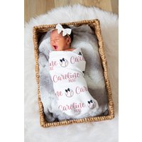 Personalisierte Baby Name Decke Geschenk Baseball Custom Nach Hause Kommen Sport Krankenhaus Shower Neue Mutter von DashingFoxCo