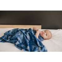 Personalisierte Namen Decke, Anpassbare Minky Einzigartig Für Neugeborene Baby Und Kinder, Kinderzimmer Dekor, Beliebtes Babypartygeschenk, Nb03 von DashingFoxCo