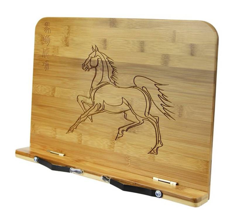 Daskoo Buchstütze Buchstütze,Lesehilfe,Ständer für iPad,5 einstellbare Lesewinkel von Daskoo