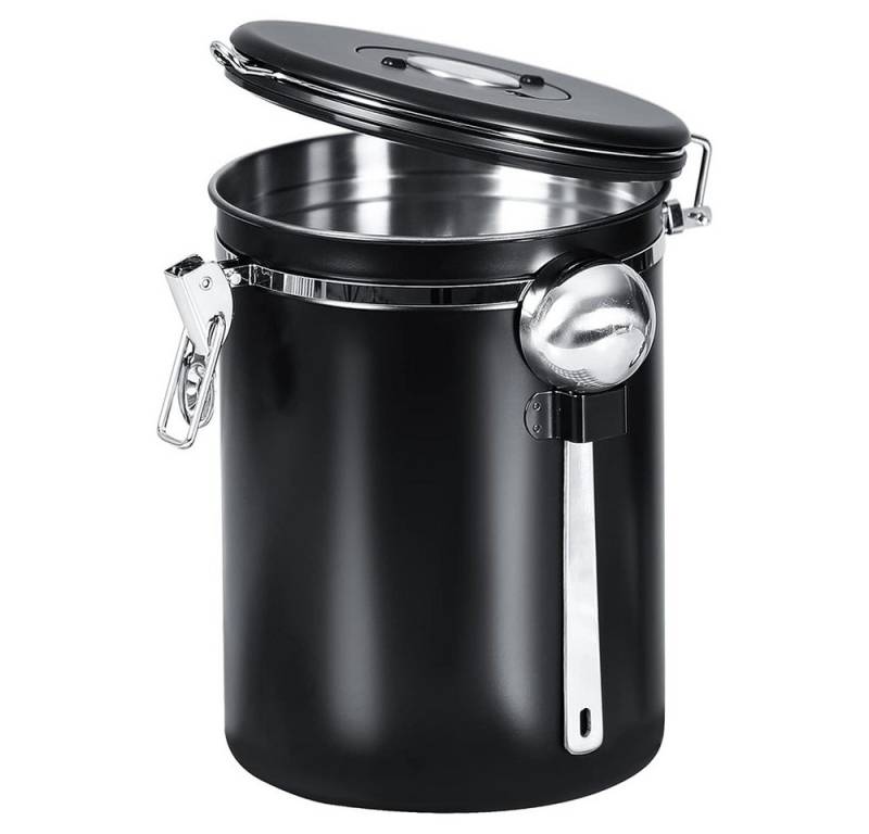 Daskoo Kaffeedose Kaffeedose Luftdicht Edelstahl Behälter 2800ML Kaffeebohnen von Daskoo