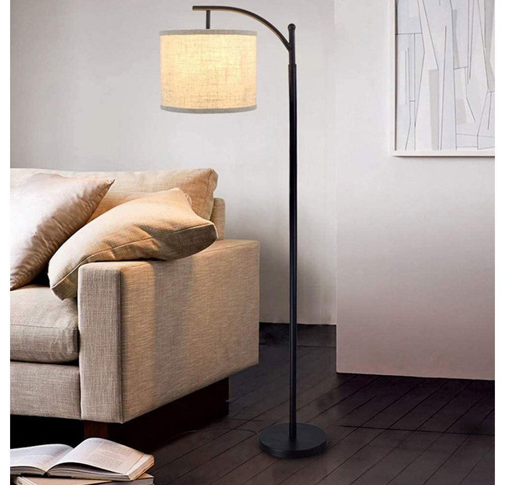 Daskoo LED Stehlampe LED Standleuchte Leselampe,Leuchtmittel inklusive, Stoff Metall, LED wechselbar, Warmweiß, 3000K, Stehleuchte Daskoo LED Stehlampe LED Standleuchte Leselampe,Leuchtmittel inklusive, Stoff Metall, LED wechselbar, Warmweiß, 3000K, Stehleuchte von Daskoo