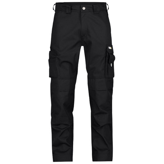 Dassy® - Miami Arbeitshose mit Kniepolstertaschen, schwarz, Schrittlänge Minus, Größe 53 von Dassy