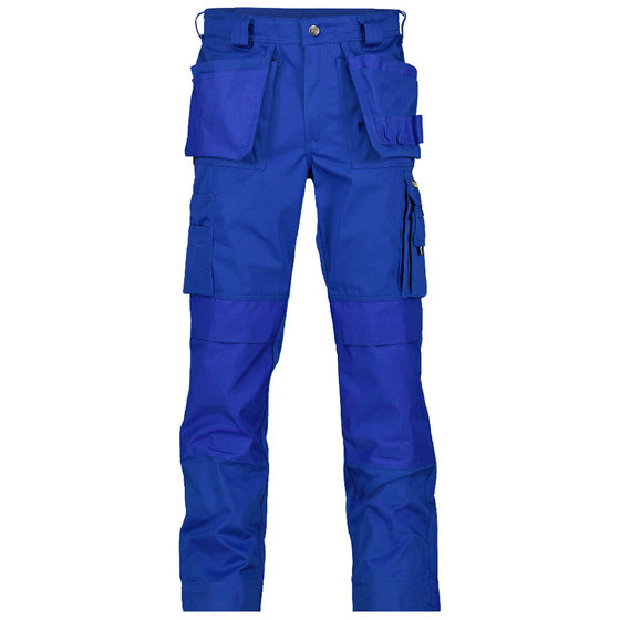 Dassy® - Oxford Arbeitshose mit Holstertaschen und Kniepolstertaschen, kornblau, Schrittlänge Minus, Größe 52 von Dassy