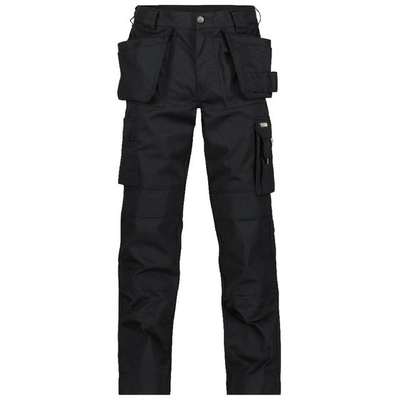Dassy® - Oxford Arbeitshose mit Holstertaschen und Kniepolstertaschen, schwarz, Schrittlänge Minus, Größe 54 von Dassy