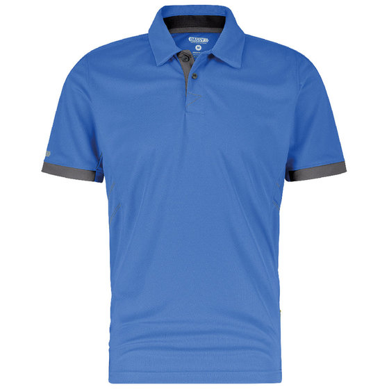 Dassy® - Traxion Poloshirt, azurblau/anthrazit, Größe 2XL von Dassy