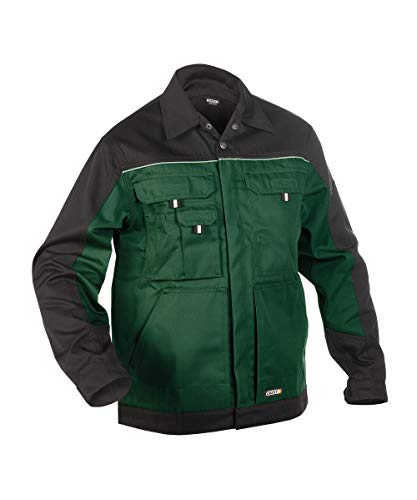 Dassy JACKE LUGANO PESCO61 (245 gr) FLASCHENGRÜN/SCHWARZ XL von Dassy