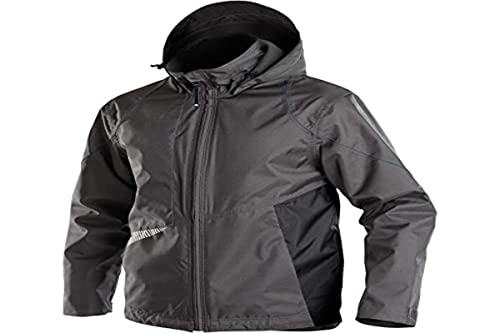 JACKE HYPER PES80 (200 gr) GRAU/SCHWARZ XL von Dassy