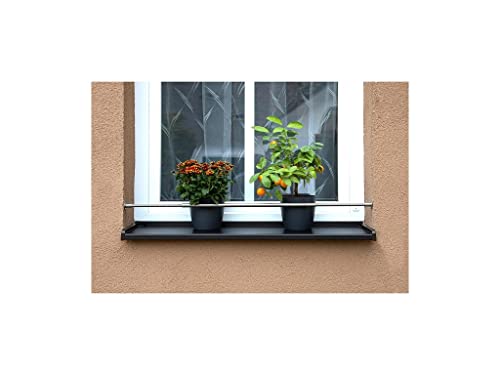 Dastech Blumenkastenhalterung Teleskopstange Edelstahl 1000-1500 mm ohne Bohren von Dastech
