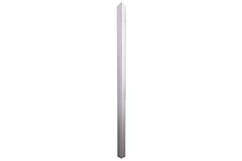 Dastech Schutzecke an der Wand 800mm Edelstahl, abgeschrägt von Dastech