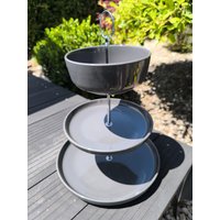 Etagere 3-stöckig Dunkelgrau Etagere 3-stöckig Dunkelgrau von DatGlidderGedierche