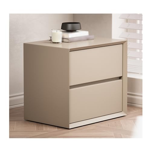 DataBaste Beistelltisch，Modern Nachtkästchen，mit Schublade，für Schlafzimmer，Wohnzimmer(Brown,40 * 40 * 45cm/15.7 * 15.7 * 17.7in) von DataBaste